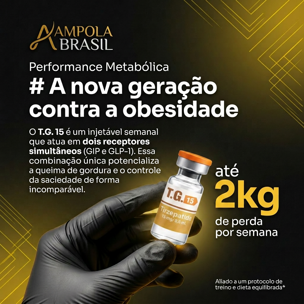 OFERTA ESPECIAL TG 15MG - 1 Ampola