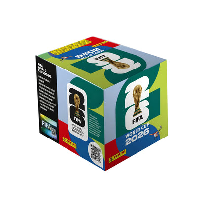 Coleção Oficial de Figurinhas Panini da Copa do Mundo de 2026 – Caixa com 50 Pacotes + Álbum Oficial