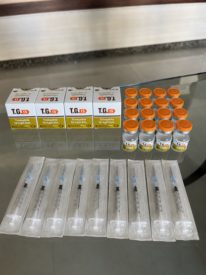 TG 15MG LACRADA | 04 AMPOLAS - ORIGINAL