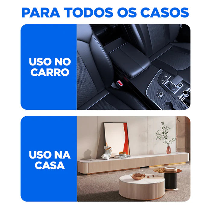 Aspirador de Pó Portátil CleanMax + 7 Brindes Exclusivos + 12 Meses de Garantia Hoje Até 23:59