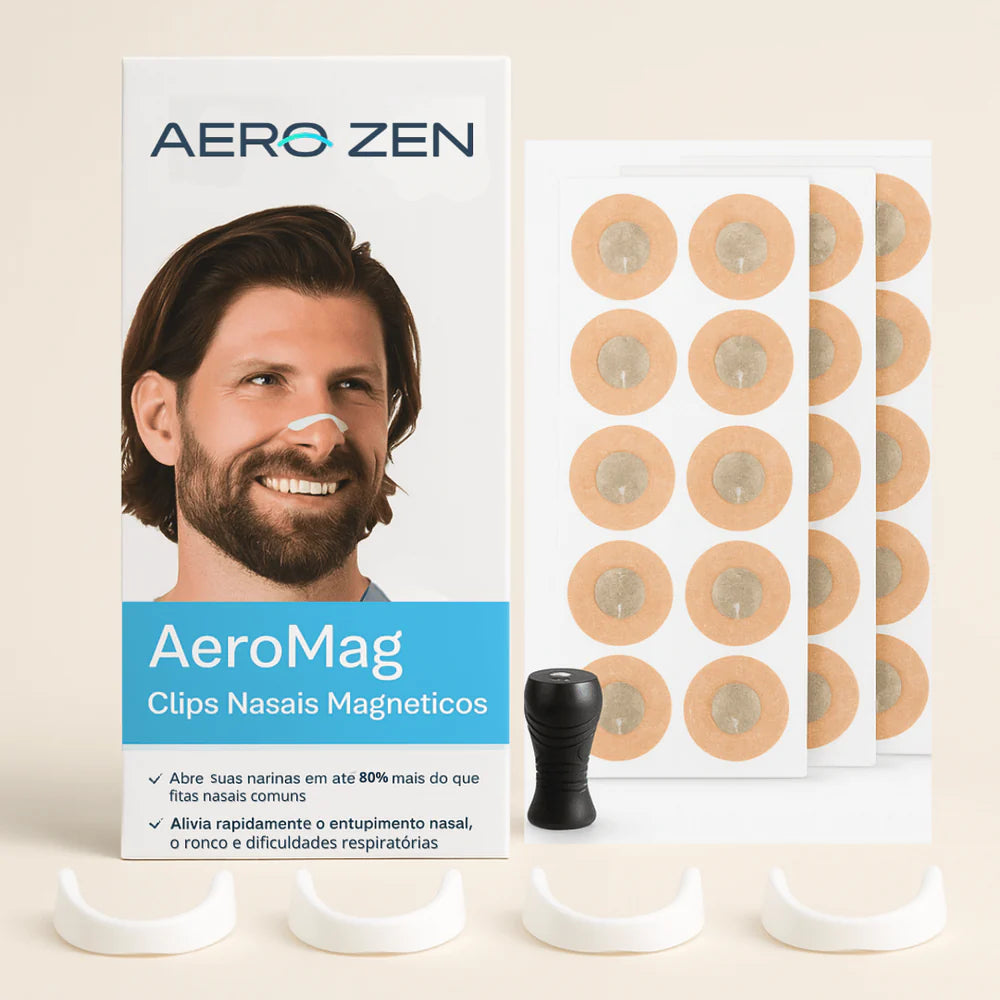 AeroMag - Melhore Sua Respiração! Compre 1 Leve 4